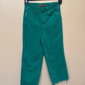 Judy Blue Teal Ankle Jeans